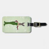 ラビットグリーンドレス3 ラゲッジタグ (正面横)