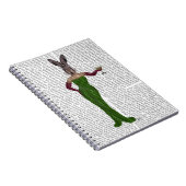 ラビットグリーンドレス ノートブック (右側)