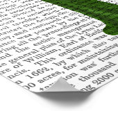 ラビットグリーンドレス ポスター (角)