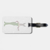 ラビットグリーンドレス ラゲッジタグ (裏面横)