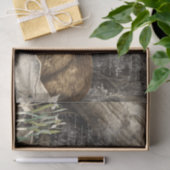 ラビットスノードロップフラワーズ春フランスのスクリプトクラフト 薄葉紙 (ギフト)