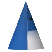 ラビットスノーボーダー誕生日 パーティーハット (裏面)