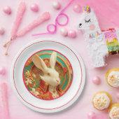 ラビットズドレ王室のスコード紙プレート ペーパープレート (パーティー)