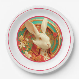 ラビットズドレ王室のスコード紙プレート ペーパープレート