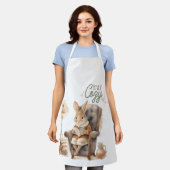 ラビットズヴィンテージステイコージー エプロン (着用した状態)