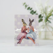 ラビットチャット ポストカード (スタンド正面)