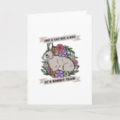 ラビットチーム カード (正面)