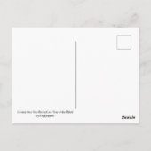 ラビットニューイヤー中国のレーシングカーの年 ポストカード (裏面)