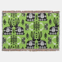 ラビットノルディックスカンジナビアフォークアート