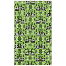 ラビットノルディックスカンジナビアフォークアート テーブルクロス