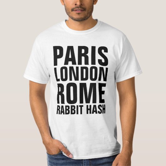 ラビットハッシュ ケンタッキー Tシャツ (正面)