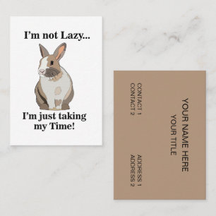 ラビットバニーアニマルペットウイスパー 名刺