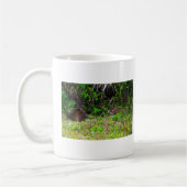 ラビットバニーハレキュート動物 コーヒーマグカップ (左)