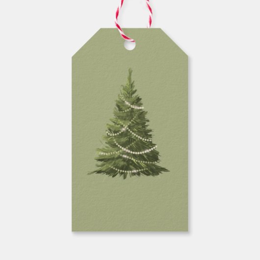 ラビットピーターのクリスマスギフトタグ ギフトタグ (裏面)