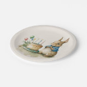 ラビットピーターパーティー紙プレート ペーパープレート (アングル)