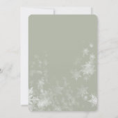 ラビットピーターリсストマス誕生日招待状 招待状 (裏面)