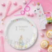 ラビットファースト誕生日 ペーパープレート (パーティー)