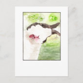 ラビットペットセルフィー – DNMポストカード ポストカード (正面)