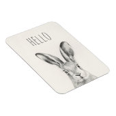 ラビットペンシルスケッチ マグネット (右側)