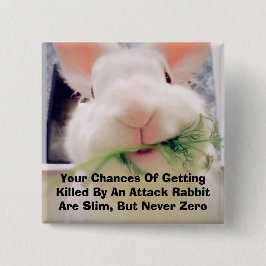 ラビットボタンを攻撃 缶バッジ