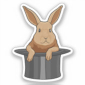 ラビットマジシャン魔法ハット シール (正面)