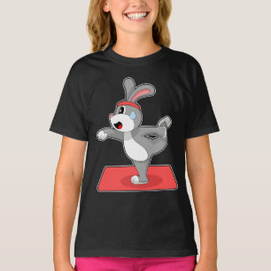 ラビットヨガフィットネス体操 Tシャツ