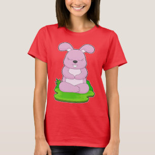 ラビットヨガフィットネス体操 Tシャツ