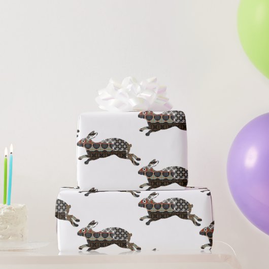 ラビットラッピング紙 ラッピングペーパー (パーティーギフト)