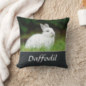 ラビットロス記念キープサケカスタム- Pet Photo クッション (ブランケット)