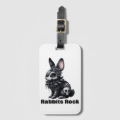 ラビットロック ラゲッジタグ (正面縦)