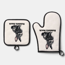 ラビットロック 鍋つかみ&鍋敷きセット