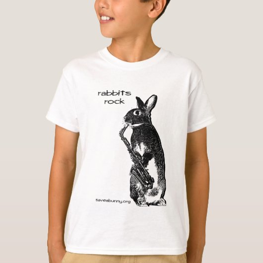 ラビットロック！ Tシャツ (正面)