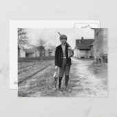 ラビット狩り, 1908 ポストカード (正面/裏面)