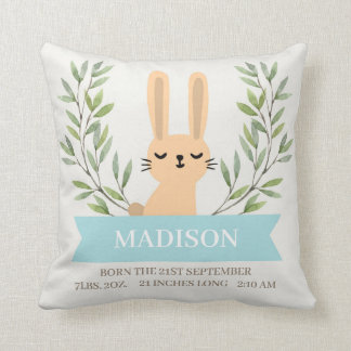 ラビット誕生スカスタムタテート枕 – Bunny クッション