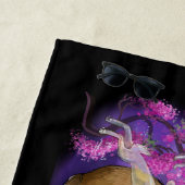 ラビット〔占星術の〕十二宮図の年中国の ビーチタオル (インサイチュ)