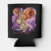 ラビット〔占星術の〕十二宮図の年中国の 缶クーラー (正面)