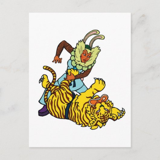 ラビト葉書のマスター ポストカード (正面)