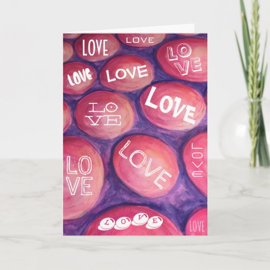 ラビランド・バレンタイン シーズンカード (正面)