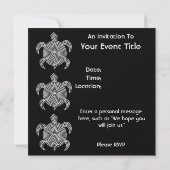 ラビリンスカメの招待状 招待状 (裏面)