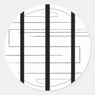 ラビリンステッカーのシート ラウンドシール