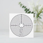 ラビリンス大聖堂のシャルトル白黒 シーズンカード (スタンド正面)