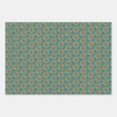 ラビリンスIIフラットシートラッピング紙 ラッピングペーパーシート (正面3)