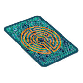 ラビリンスII 3x4フレキシブルマグネット – 緑 マグネット (右側)