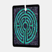 ラビリンスIIIメタルスクエアオーナメント メタルオーナメント (正面左)