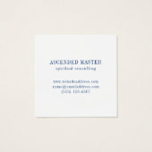 ラビリンスIVスクエアビジネスカード (裏面)