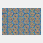 ラビリンスIVフラットシートラッピング紙 ラッピングペーパーシート (正面)