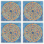 ラビリンスIV 14インチ（4小）ビニールステッカー シール (正面)