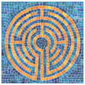 ラビリンスIV 3x3ビニールステッカー シール (正面)