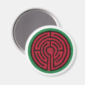 ラビリンスIXラウンドマグネット マグネット (正面/裏面)