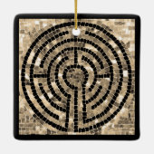 ラビリンスVセラミックスクエアオーナメント セラミックオーナメント (裏面)